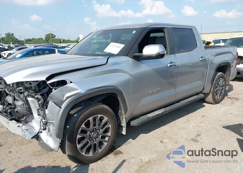 2025 Toyota Tundra Crewmax Limited from USA, damaged, VIN 5TFJA5DB8SX262952
